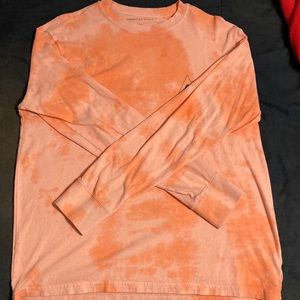 American eagle Tie Dye Long Sleeve Shirt Size Large